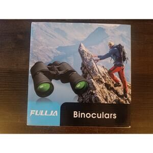 FULLJA HD Binoculars Waterproof Low Light Vision Bird Watching Hiking